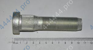 Болт колесный КамАЗ-65115 задний L=95мм (со шлицами) 53205-3104071