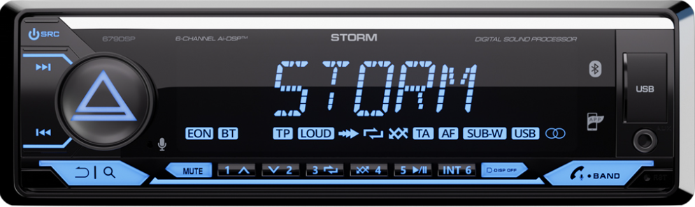 Автомагнитола AURA STORM-679DSP