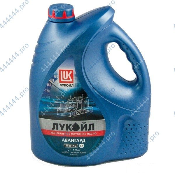 ЛУКОЙЛ 15w40 АВАНГАРД CF-4/SG 5л минеральное моторное масло