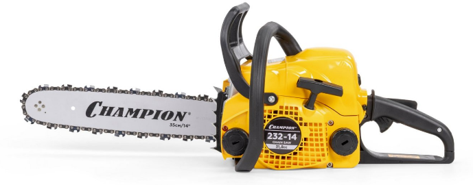 Бензопила CHAMPION 232-14" (2л.с. 3/8*1, 3*50Е,  3, 9кг) (аналог STIHL 180) 232-14