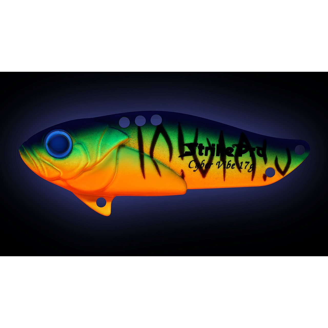 Блесна-цикада Strike Pro Cyber Vibe 45,  45 мм,  9, 1 гр,  цвет: Bullfinch Mat Tiger,  (JG-005C#A252S)
