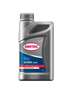 SINTEC SUPER 3000 10W40 API SG/CD 1L полусинтетическое моторное масло