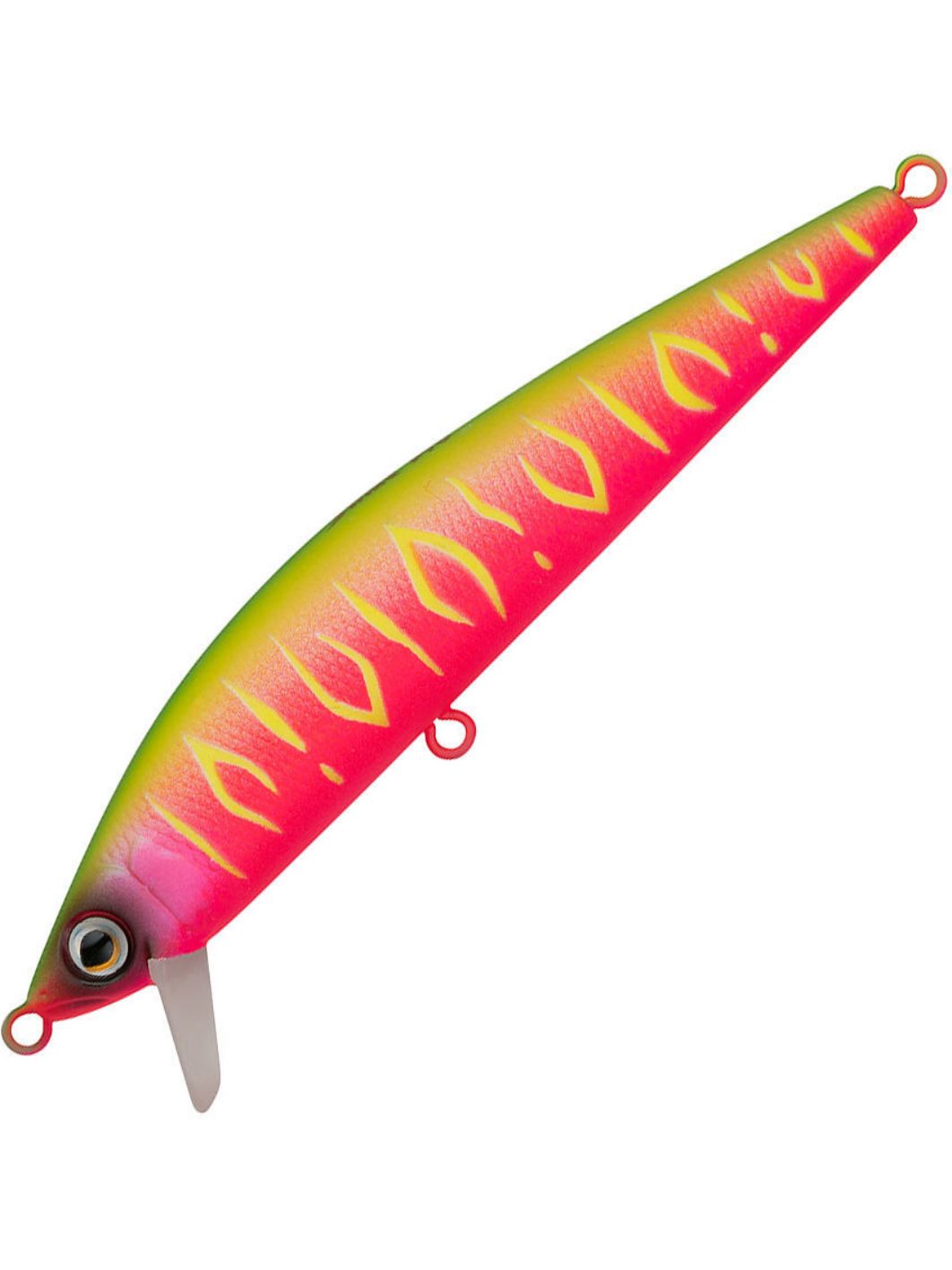 Воблер Минноу Strike Pro Euro Minnow 90,  90 мм,  11, 2 гр,  Загл. 0, 6м.-1, 2м.,  Плавающий,  цвет: A230S Watermelon Mat Tiger,  (JL-108L#A230S)