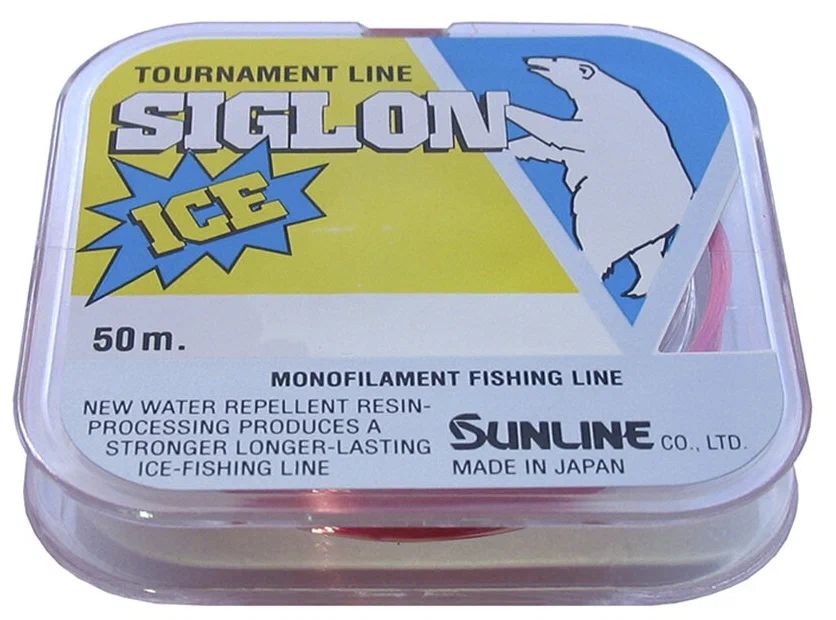 Монолеска SUNLINE Siglon ICE FISHING 50M красная #2.0/0.235mm 