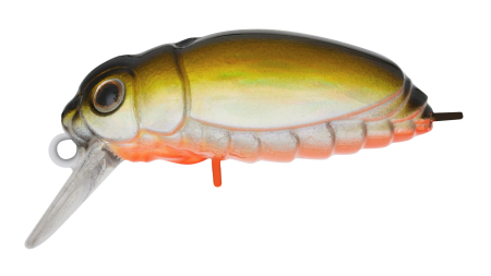 Воблер Крэнк Strike Pro Beetle Buster 40,  40 мм,  5, 7 гр,  Загл. 0, 2м.-0, 7м.,  Плавающий,  цвет: 612T Natural Shad Silver,  (EG-174F#612T)