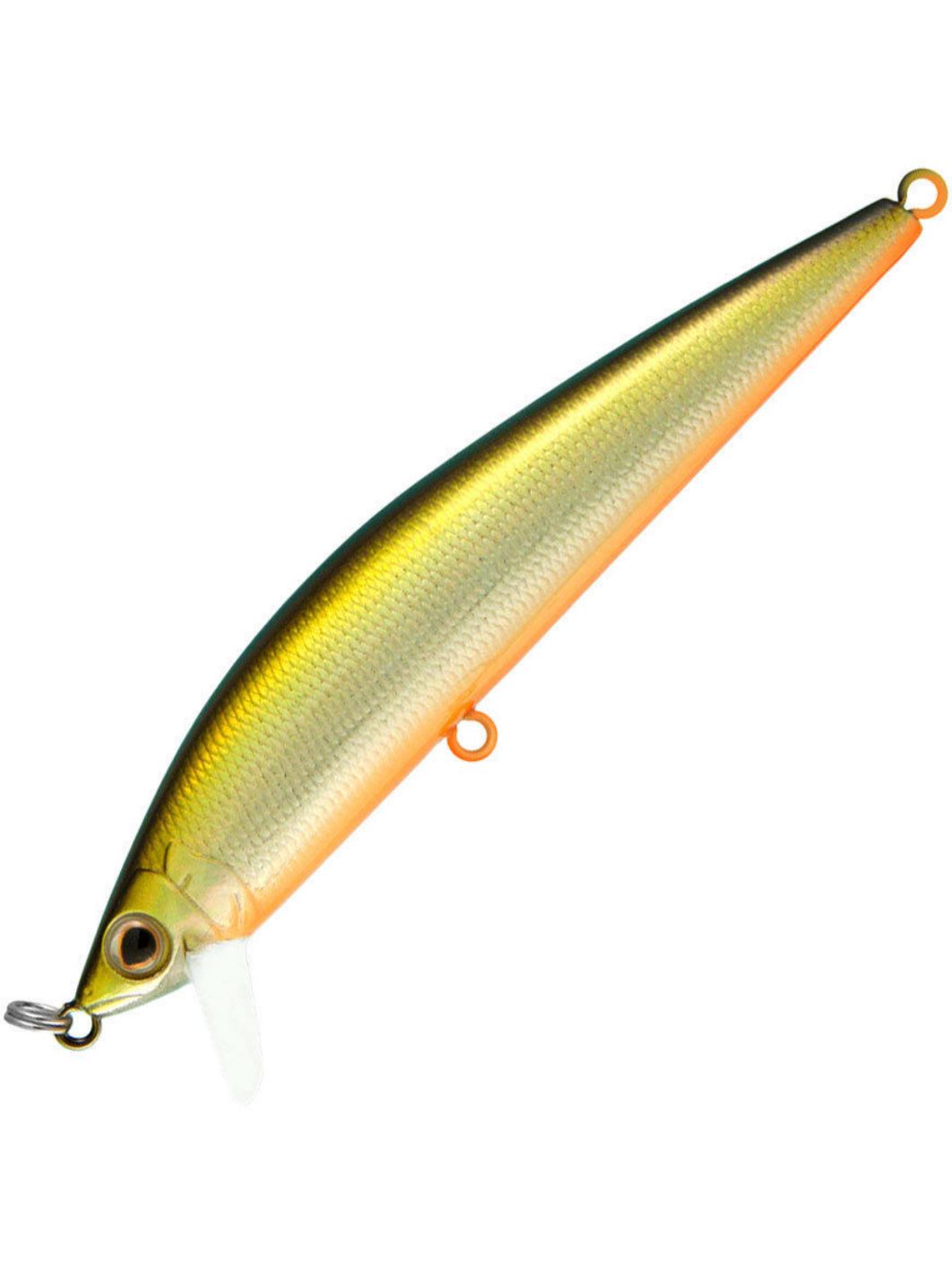 Воблер Минноу Strike Pro Euro Minnow 90,  90 мм,  11, 2 гр,  Загл. 0, 6м.-1, 2м.,  Плавающий,  цвет: 612T Natural Shad Silver,  (JL-108L#612T)
