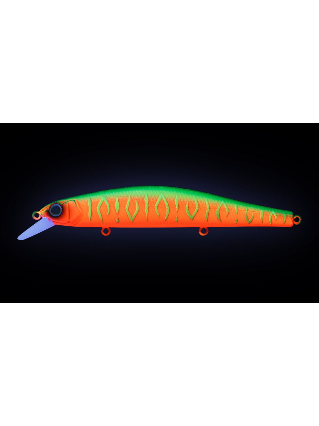 Воблер Минноу Strike Pro Inquisitor 130SP,  130 мм,  26, 5 гр,  Загл. 1, 0м.-2, 0м.,  Нейтральный,  цвет: A230S Watermelon Mat Tiger,  (EG-193C-SP#A230S)
