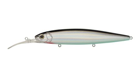 Воблер Минноу Strike Pro Bold Deep Diver 130SP,  130 мм,  25, 7 гр,  Загл. 2, 5м.-5, 0м.,  Нейтральный,  цвет: A010-EP Black Back Silver,  (EG-191L-SP#A010T-EP)