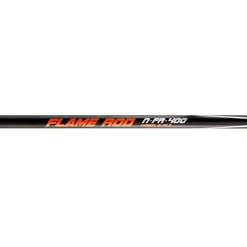 Удилище маховое FLAME ROD carbon,  4m,  15-40g (N-FR-400) Nisus