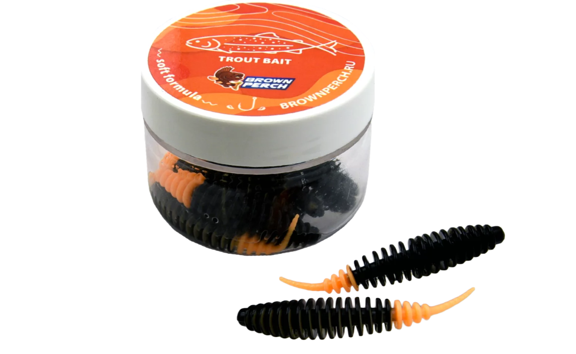 Приманка силиконовая Trout Lump (50 мм. цв. FS623,  10 шт.)