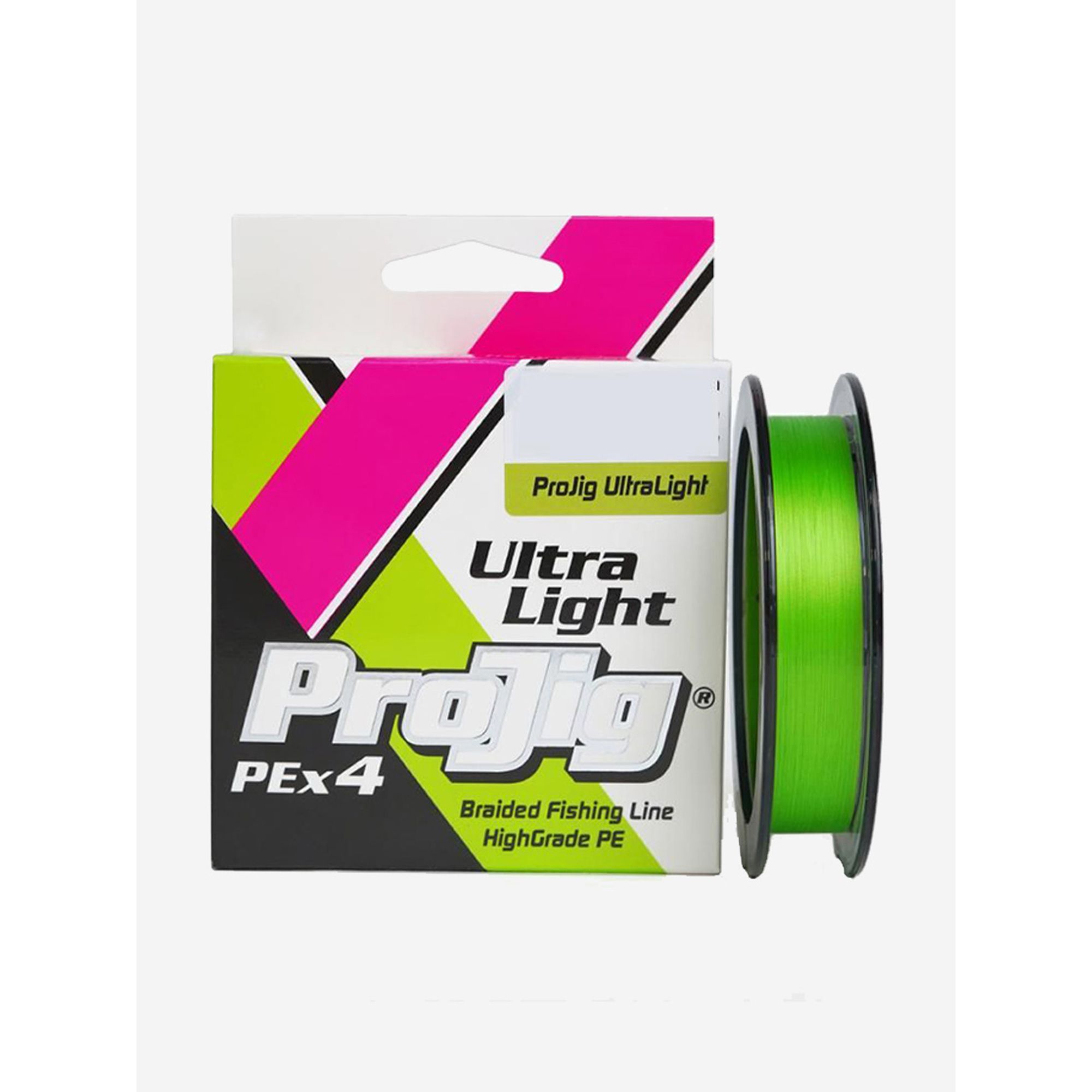 Шнур ProJig UltraLight 0, 06 мм,  2, 6 кг,  100 м,  светло-зеленый