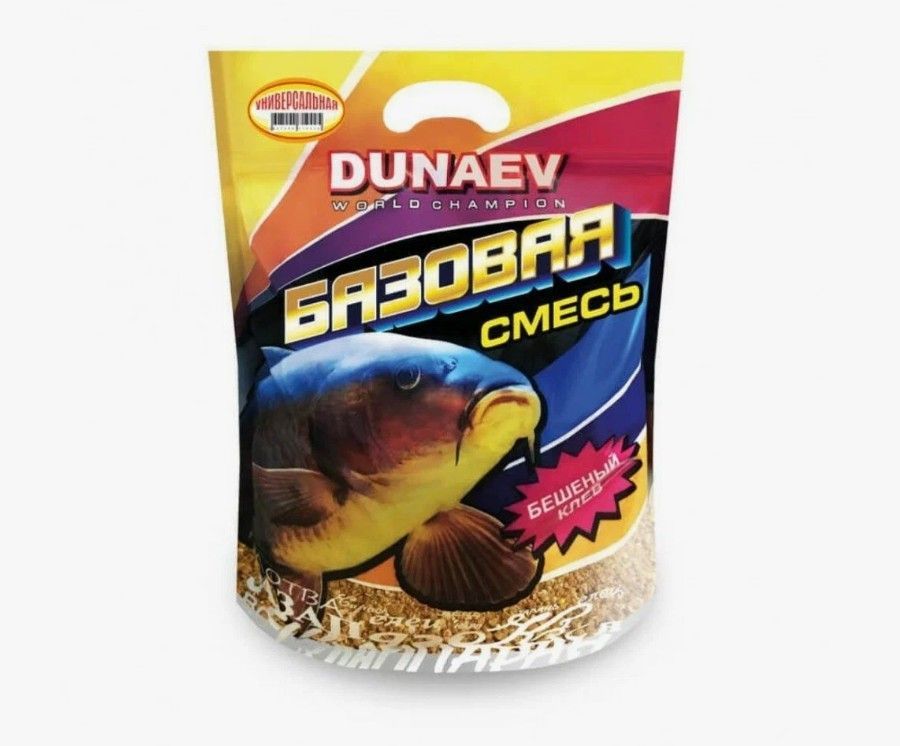Прикормка "DUNAEV Базовая смесь" 2,5кг Универсальная  