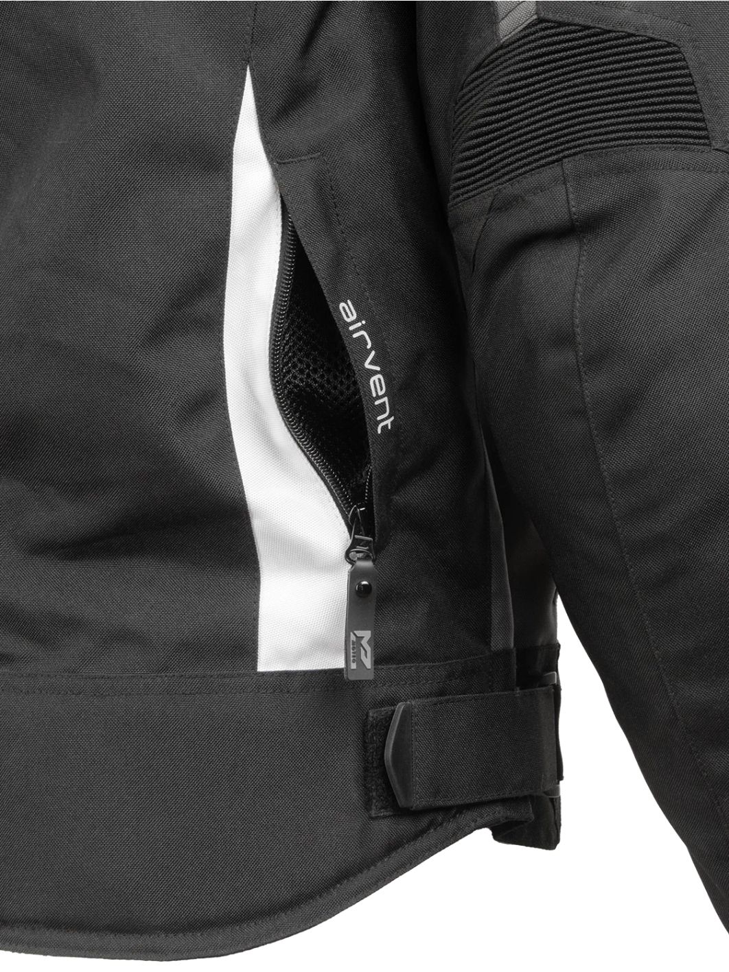 Куртка текстильная MOTEQ GRAY черно-серая 3XL