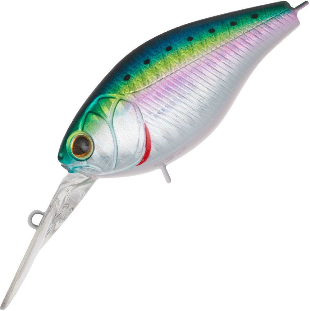 Воблер Крэнк Strike Pro Cranky-X Deep 50,  50 мм,  8, 7 гр,  Загл. 1, 0м.-2, 5м.,  Плавающий,  цвет: 692-713-RP Pacific Sardine,  (EG-165L#692-713-RP)