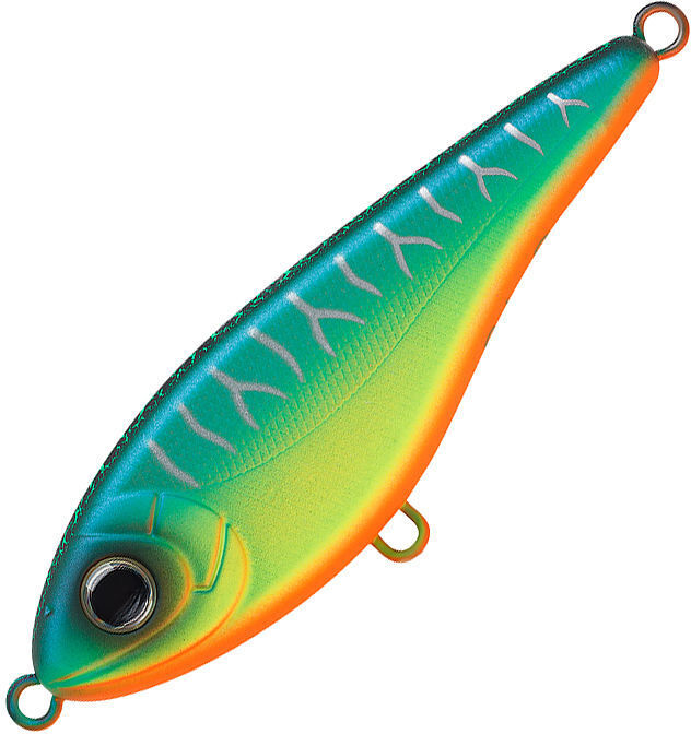 Воблер Джеркбейт Strike Pro Buster Jerk Sinking,  150 мм,  75 гр,  Загл. 0, 5м.-4, 0м.,  Тонущий,  цвет: A223S-RP Pearl Mat Tiger,  (EG-048#A223S-RP)
