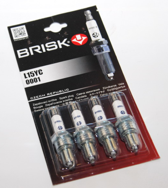 Свечи BRISK L15YC ВАЗ 2108 (4шт.к-т) 