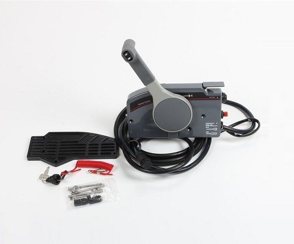 Контроллер газ-реверс NAUTFLEX Yamaha 703-48205-16P(С кнопкой гидроподъема,  фишка на 10 пинов,  Толкает газ)
