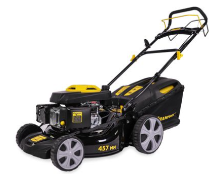 Газонокосилка бензиновая самоходная CHAMPION LM4630 4 в 1 (4.1л.с,  ширина кошения 457мм,  травосборник 60л,  вес 32.0кг)