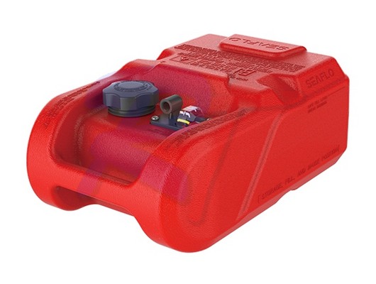 Бак топливный 12л для лодочного мотора с индикатором RTFSFGT1201