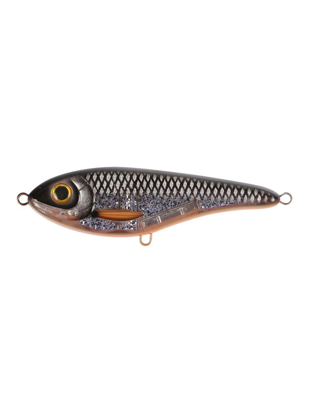 Воблер Джеркбейт Strike Pro Buster Jerk Sinking,  150 мм,  75 гр,  Загл. 0, 5м.-4, 0м.,  Тонущий,  цвет: C767 Sucker Punch,  (EG-048#C767G)