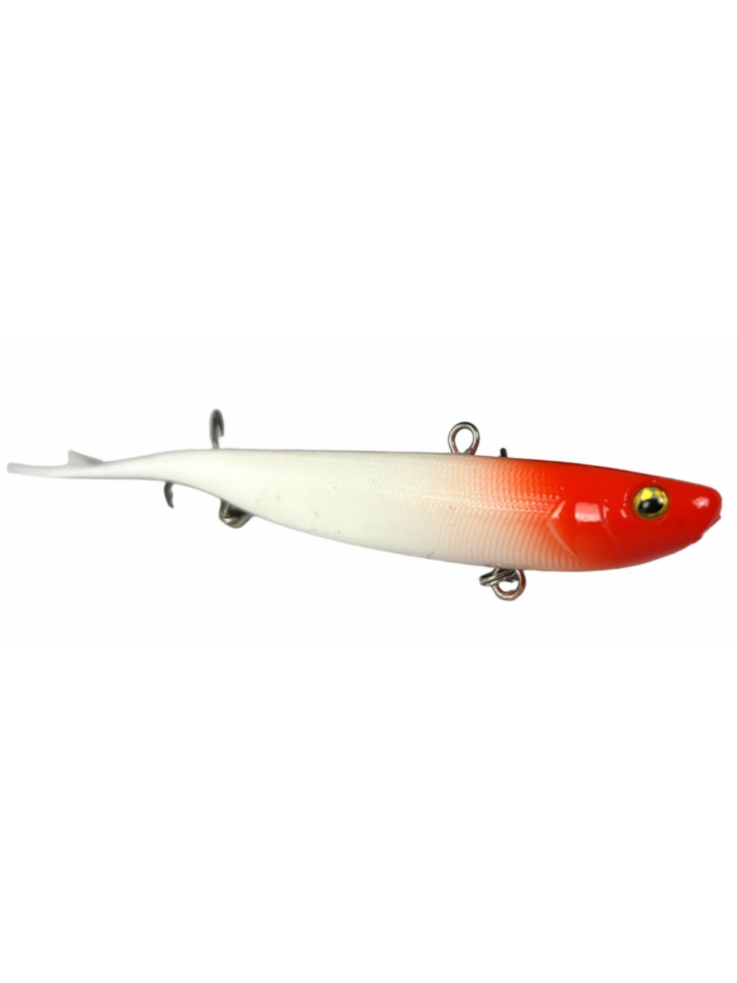 Баланслаг Jig It Whale Tail 110mm 17g цв. 005 Red head
