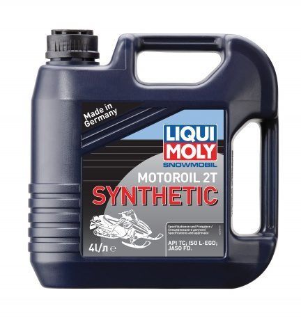 LIQUI MOLY Snowmobil 2T 2-х тактное синтетическое масло для снегоходов 4L 2246 /мотоотдел/