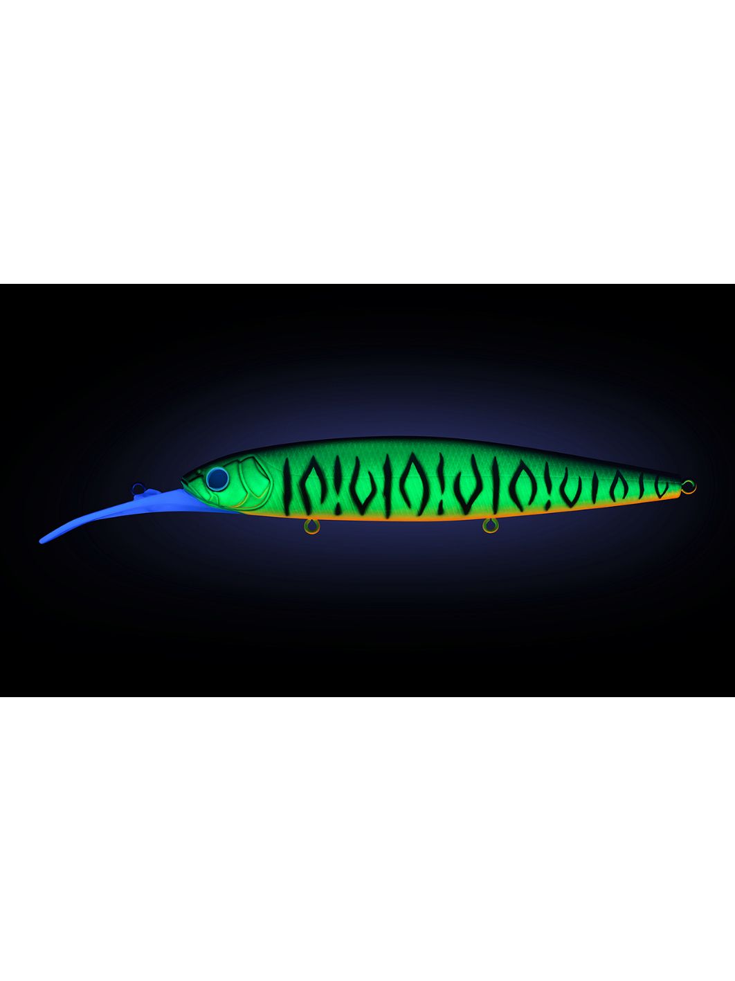 Воблер Минноу Strike Pro Bold Deep Diver 130SP,  130 мм,  25, 7 гр,  Загл. 2, 5м.-5, 0м.,  Нейтральный,  цвет: GC01S Mat Tiger,  (EG-191L-SP#GC01S)
