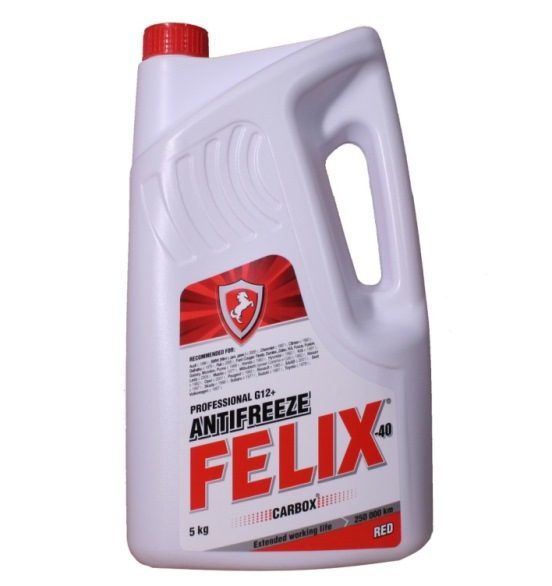Антифриз FELIX CARBOX G-12+ 5л. красный