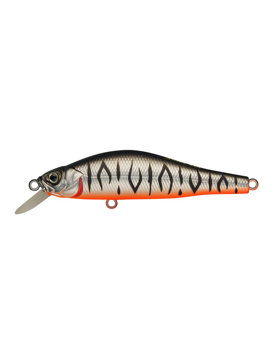 Воблер Минноу Strike Pro Archback 80SP,  80 мм,  10, 3 гр,  Загл. 0, 5м.-1, 0м.,  Нейтральный,  цвет: A243ES Grey Shadow Mat Tiger,  (EG-125A-SP#A243-SAM-S)
