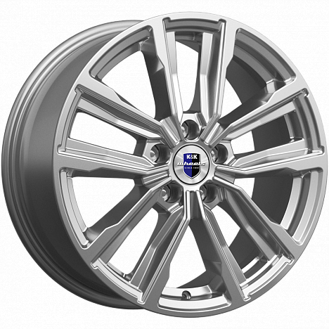 Литой диск K&K Лацио 7.5x17/5x114.3 D67.1 ET35 дарк платинум комплект 4шт.