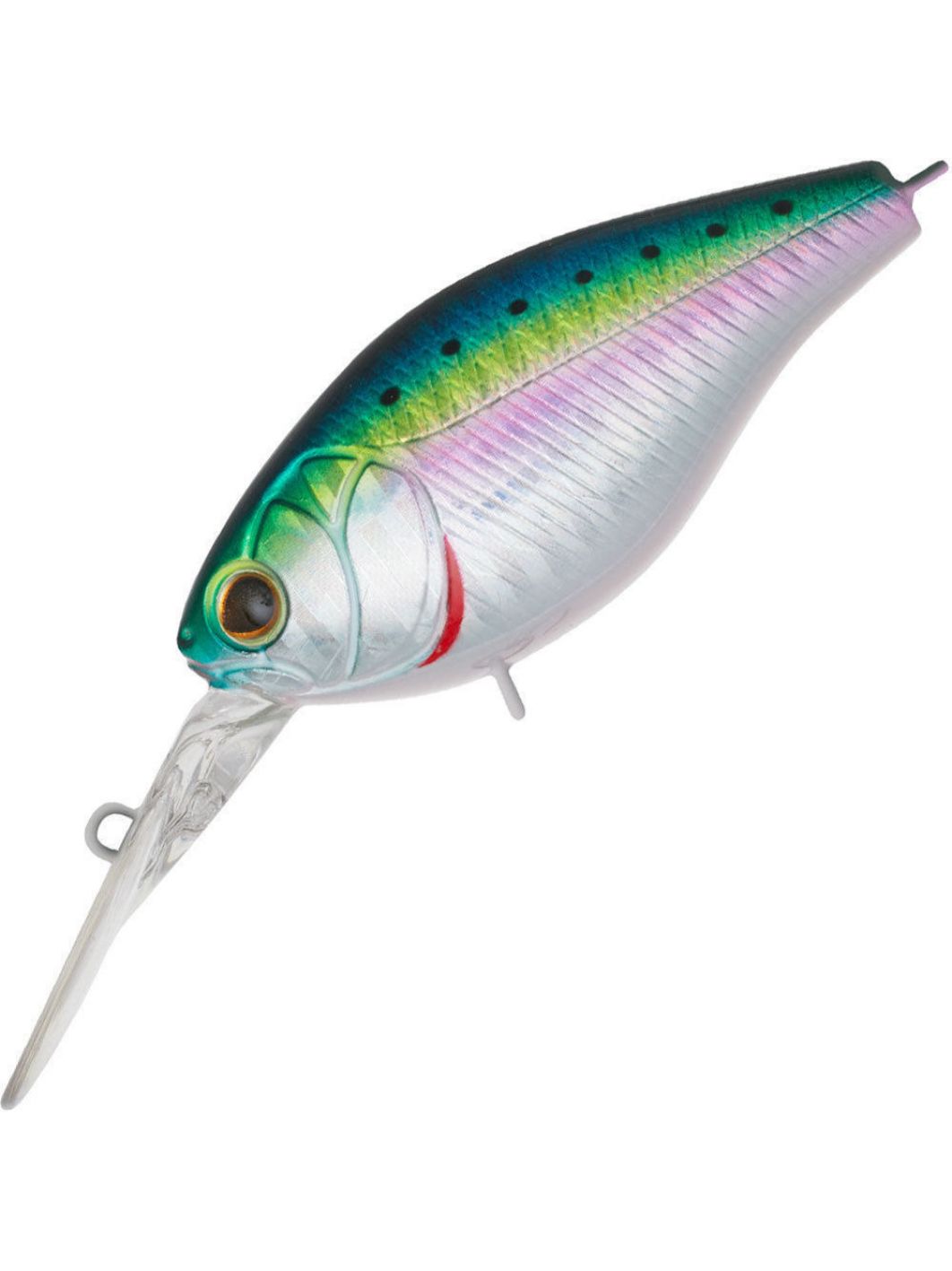 Воблер Крэнк Strike Pro Cranky-X Deep 50,  50 мм,  8, 7 гр,  Загл. 1, 0м.-2, 5м.,  Плавающий,  цвет: 692-713-RP Pacific Sardine,  (EG-165L#692-713-RP)