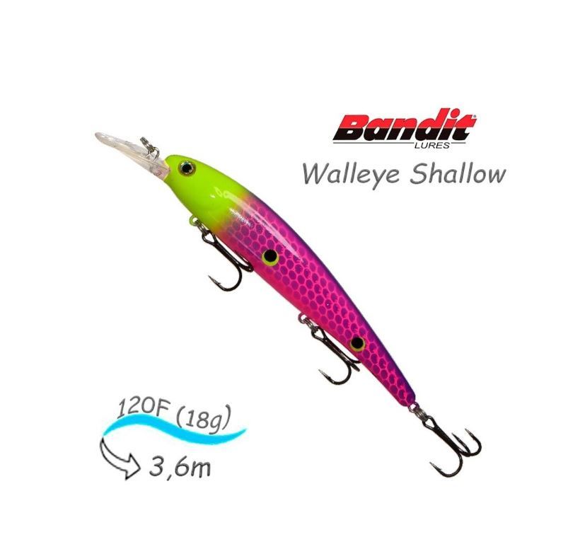 Воблер BANDIT SHALLOW WALLEYE B32