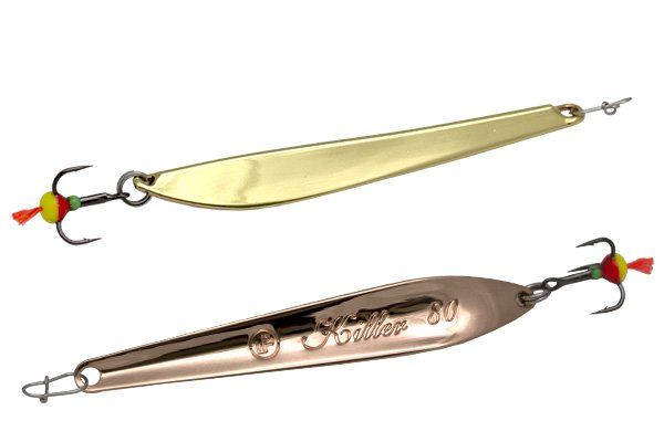 Блесна вертикальная ECOPRO Killer,  80мм,  13г,  G/C