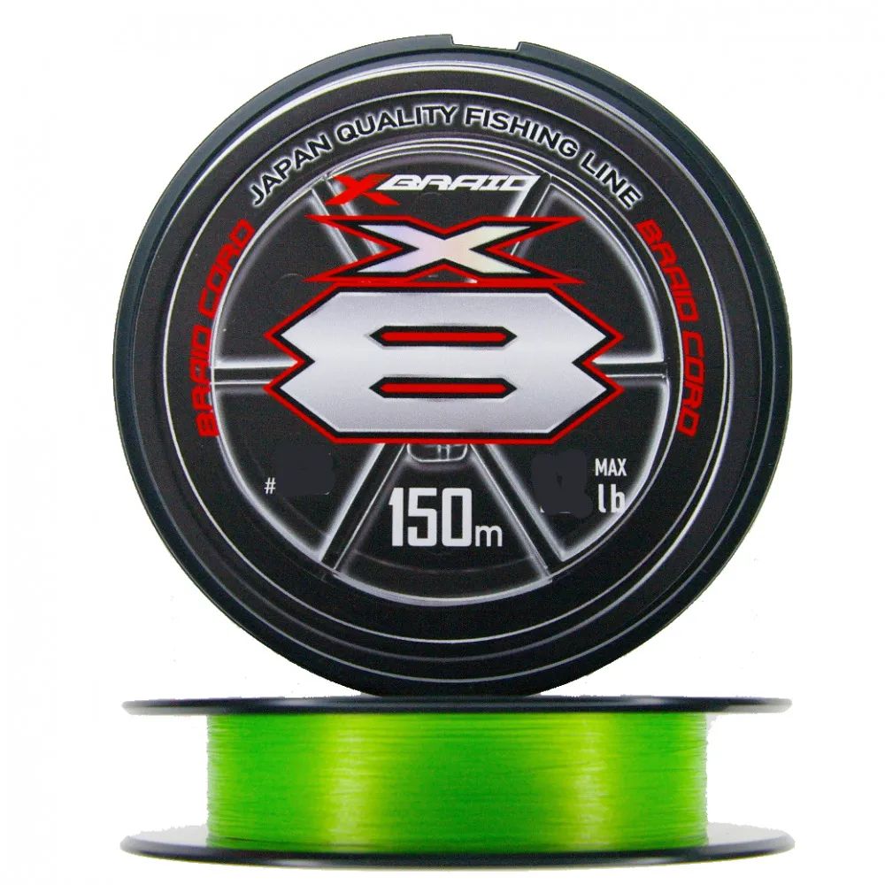 Шнур YGK X-Braid Braid Cord X8 150m #0.6-14lb