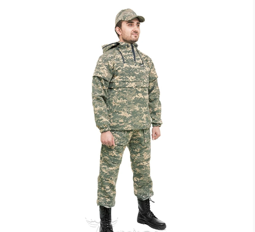 Костюм летний противоэнцефалитный СТОП-КЛЕЩ Т/С,  цв.мох р.40-42/170 Helios м