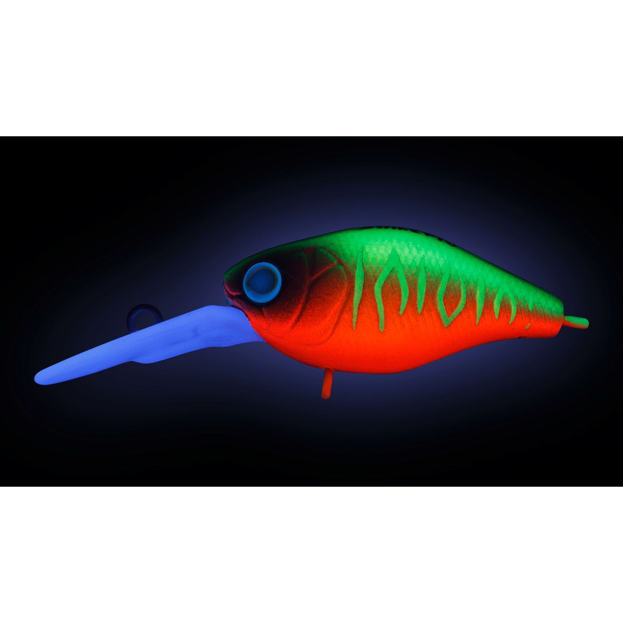 Воблер Крэнк Strike Pro Cranky Deep 40,  40 мм,  4, 6 гр,  Загл. 0, 5м.-1, 5м.,  Плавающий,  цвет: A230S Watermelon Mat Tiger,  (EG-164L#A230S)