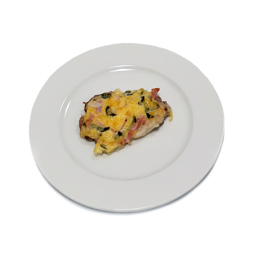 Отбивная с грибами