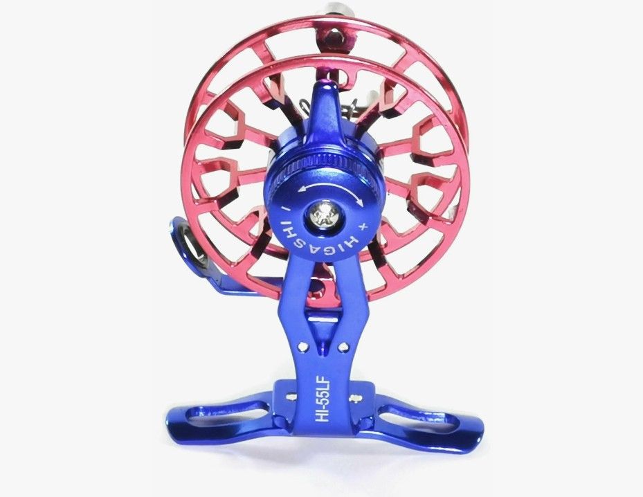 Катушка HIGASHI HI-55LF Blue\Red