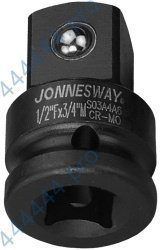 Переходник ударный 1/2"(F)*3/4"(M) Cr-Mo JONNESWAY S03A4A6