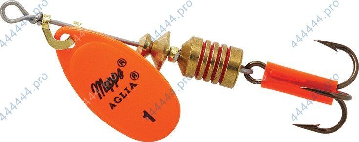 Блесна вращающаяся Mepps "Aglia FLUO Orange №1/3, 5гр