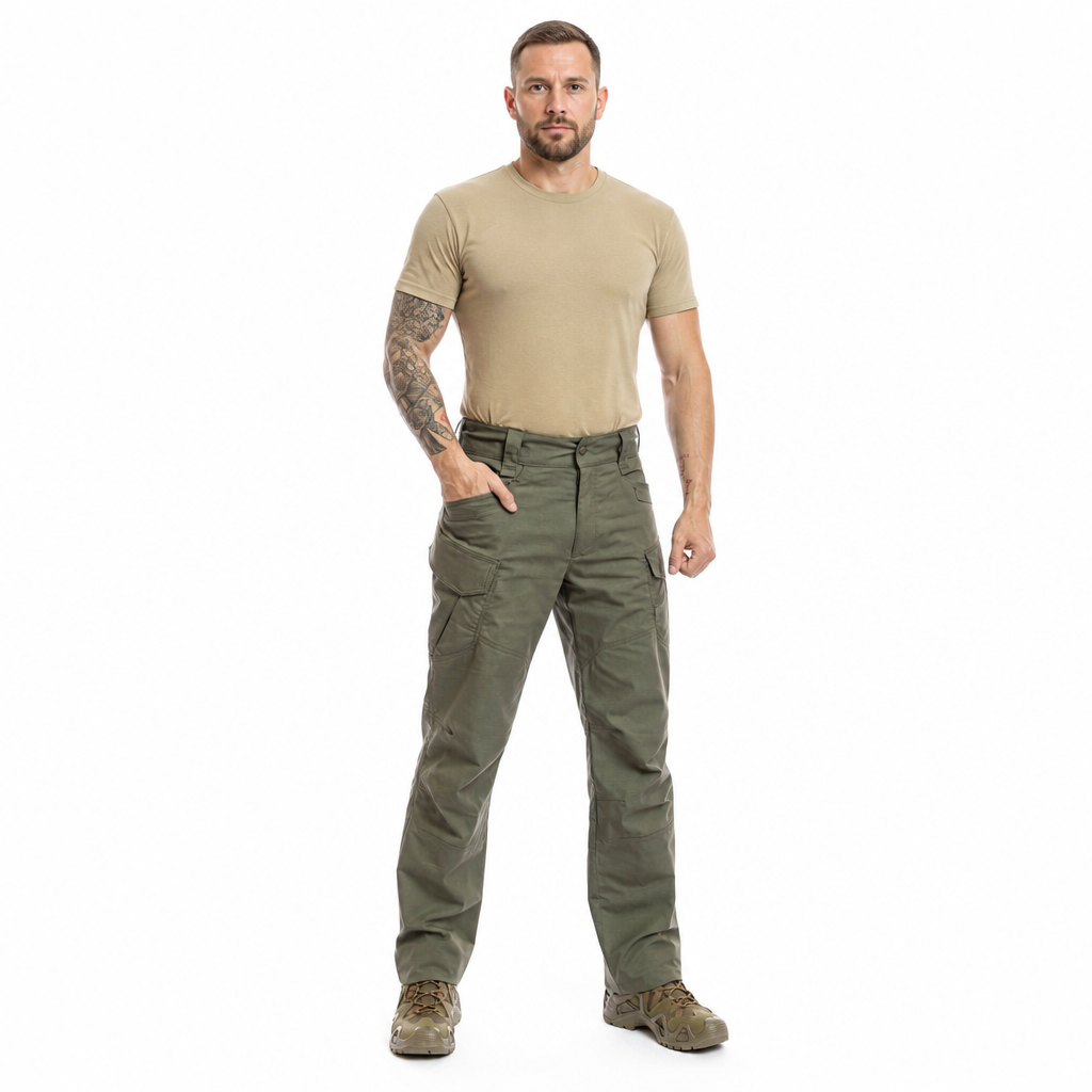 Брюки FLAGMAN олива 52-54 170-176