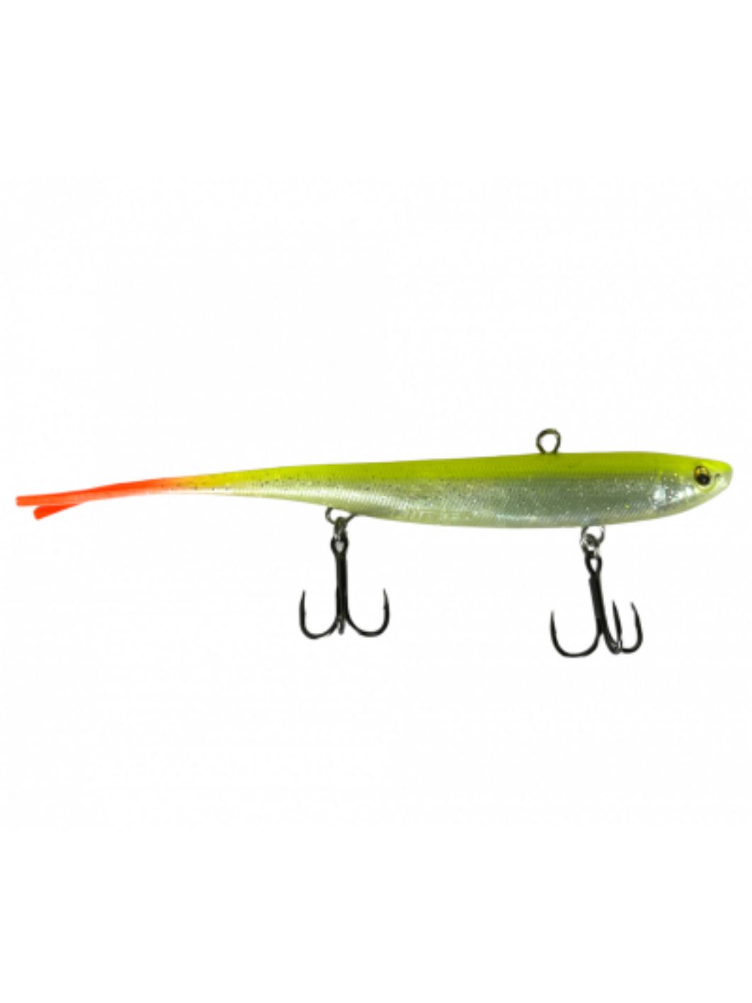 Баланслаг Jig It Whale Tail 130mm 22g цв. F13 Shiny lime