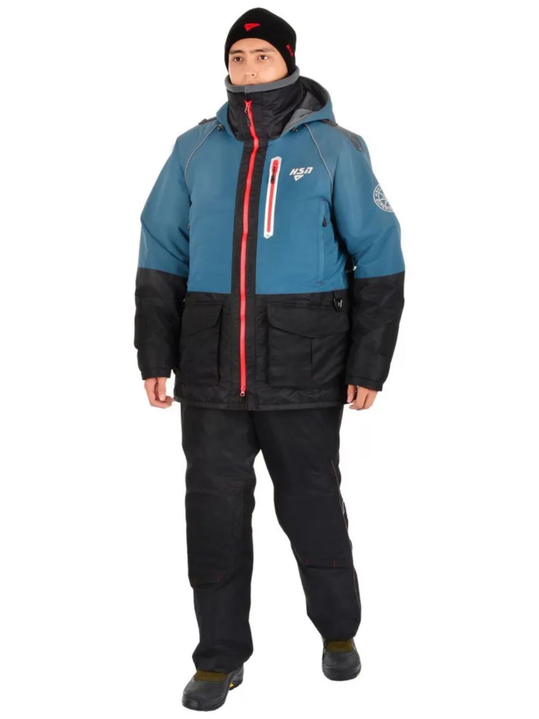 Костюм-поплавок мужской зимний "Rescuer VII comfort",  hardguard,  бирюза (46-48/170) м