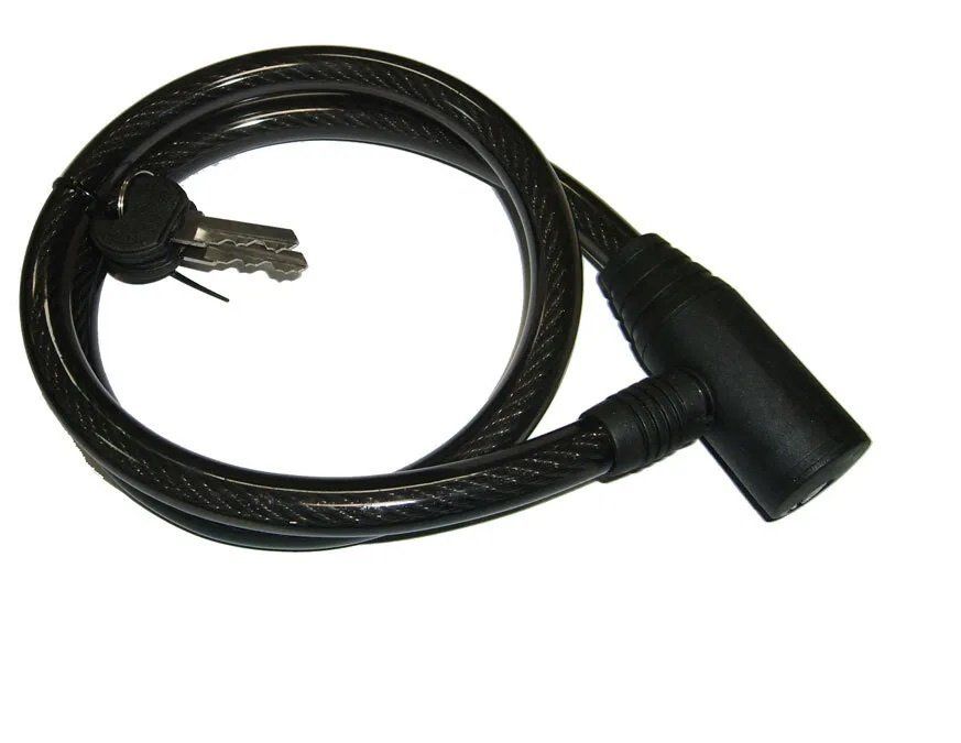 Трос-замок для велосипеда D=10мм,  L=800мм