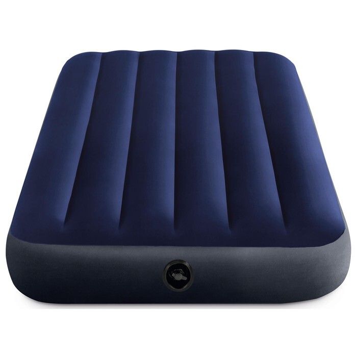 Матрас кемпинговый флок 99х191х25 см (64757) INTEX