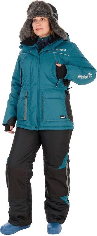 Костюм зимний ZABAVA 5/5 К,  ATLANTIC BLUE/BLACK,  р.2XL (T-KSZA-2XL-52-170-AB) Helios м