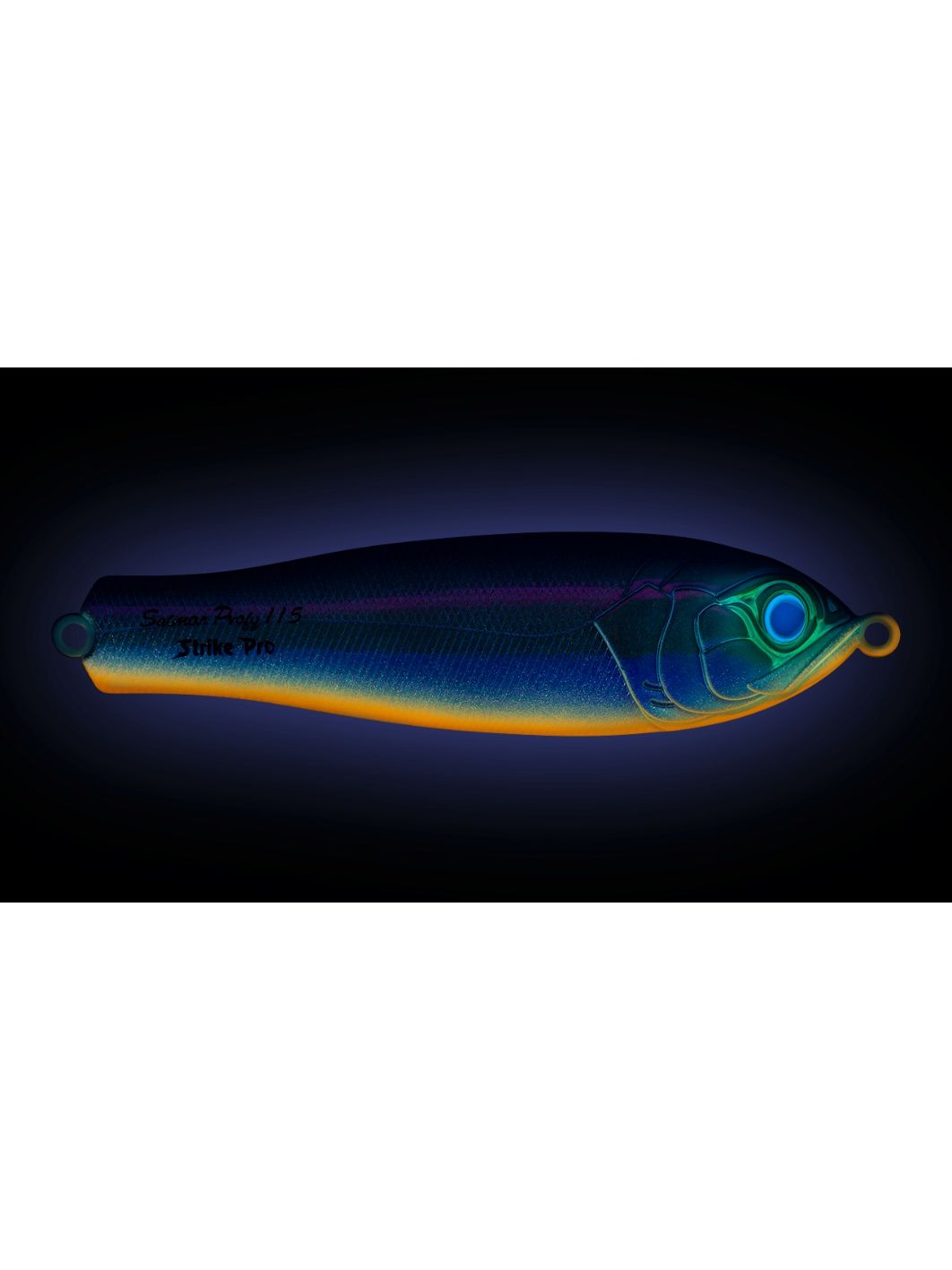 Блесна колеблющаяся Strike Pro Salmon Profy 90,  90 мм,  22, 4 гр,  Тройник,  цвет: 626E Blue Silver OB,  (PST-03C#626E/626E)