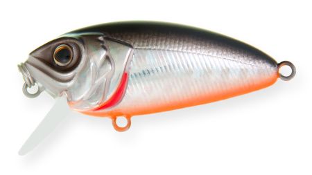 Воблер Крэнк Strike Pro Stumpy Fly 40,  42 мм,  4, 5 гр,  Загл. 0, 1м.-0, 3м.,  Плавающий,  цвет: A70-713 Black Silver OB,  (EG-134#A70-713)