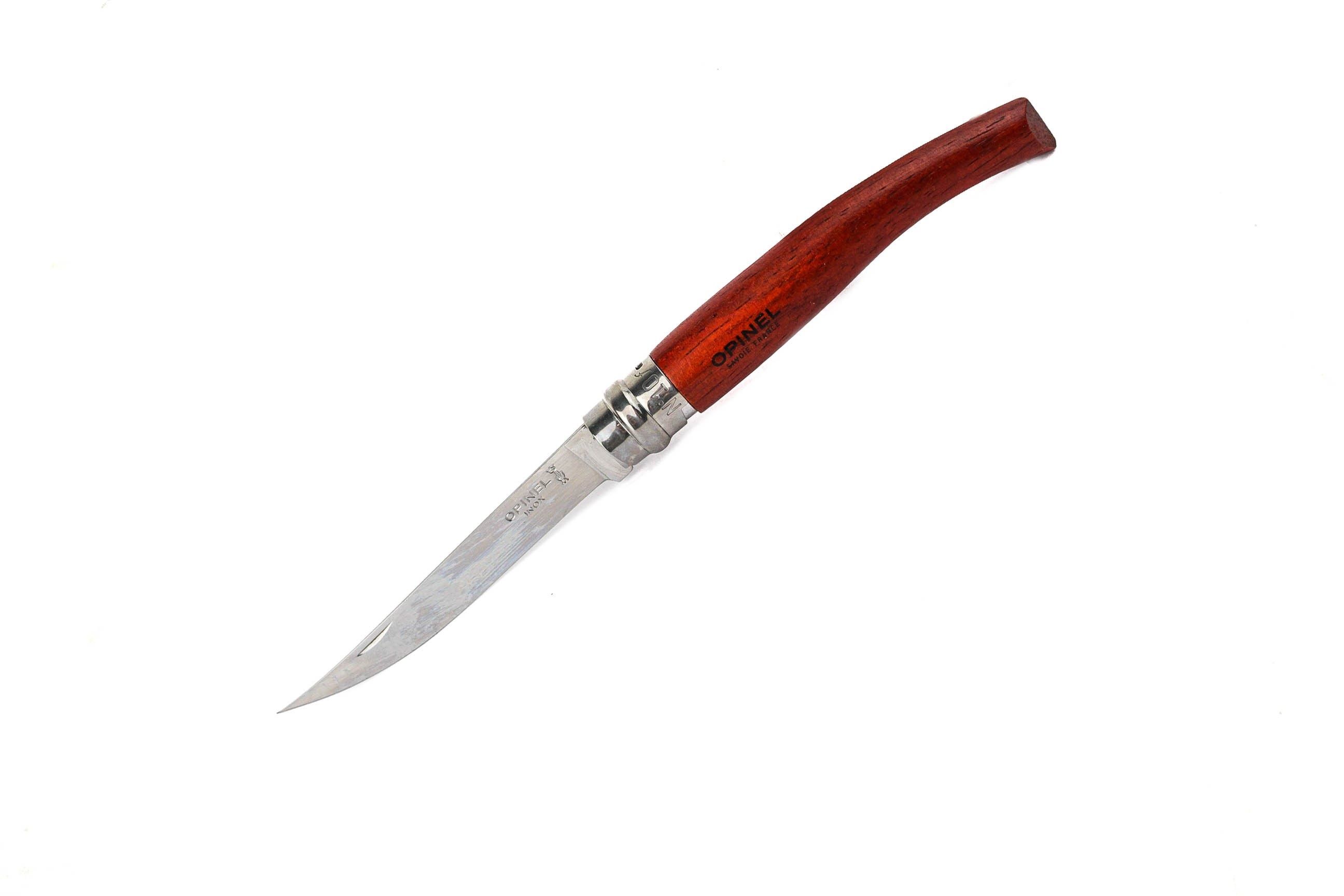 Нож филейный Opinel Effile Slim №12 VRI клинок 12см,  нерж.сталь,  падук