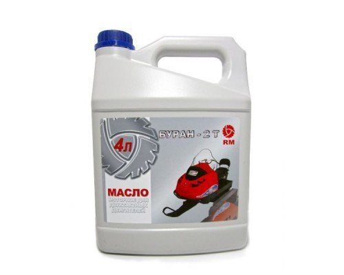 Буран 2Т полусинтетическое моторное масло 4L /Мотоотдел/